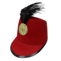 Red Marching Band Hat - Adults by Dress Up America