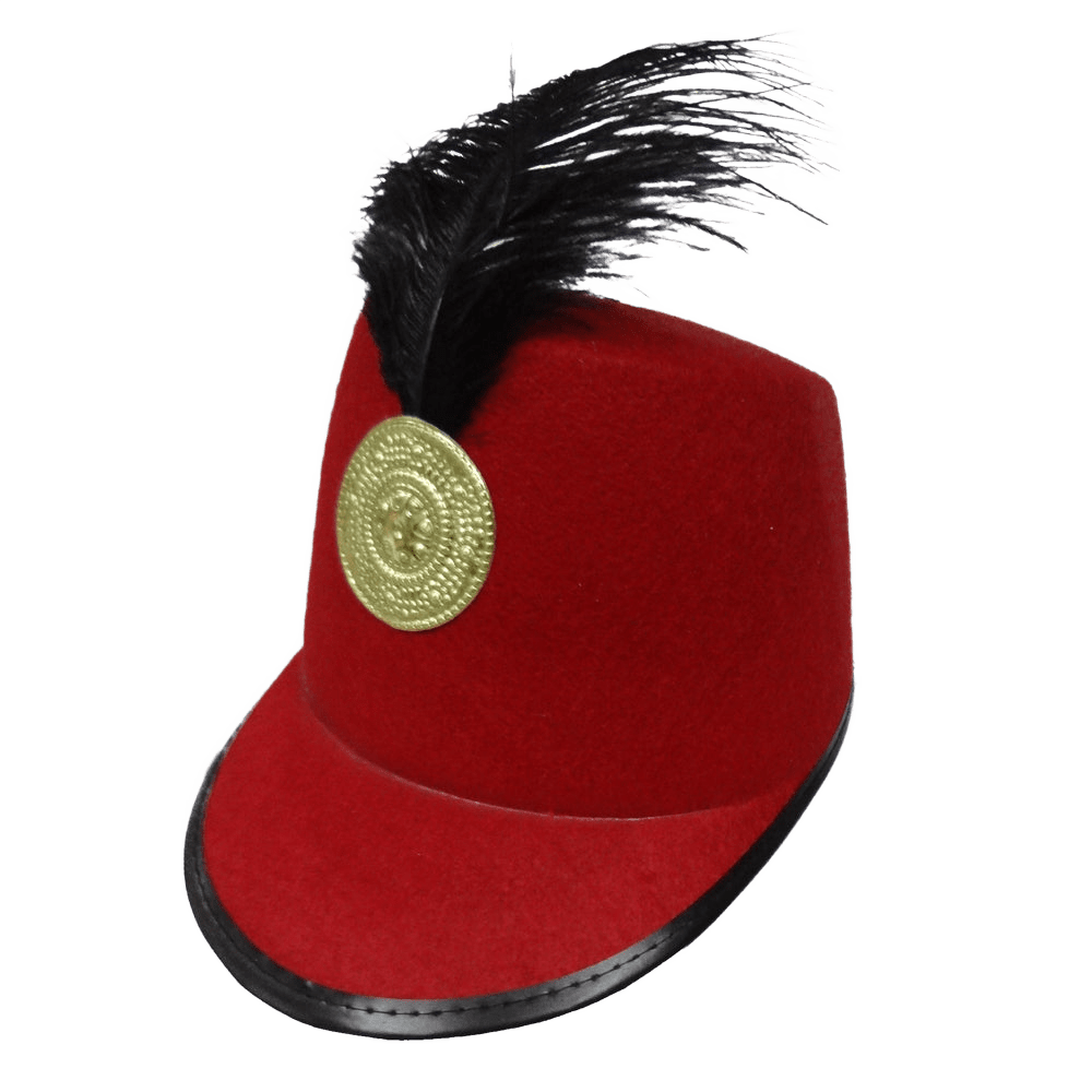 Red Marching Band Hat - Adults by Dress Up America