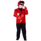 Red Sequin Jacket - Kids by Dress Up America