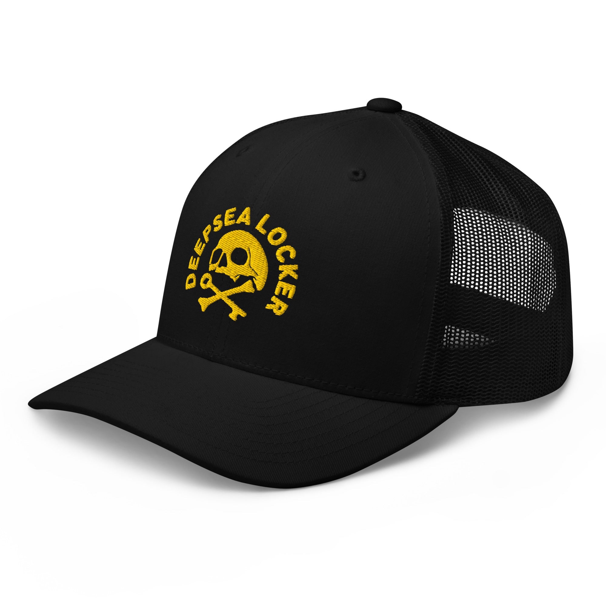 DEEPSEA LOCKER Skull Trucker Cap by DeepSea Locker