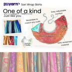 The Original Sari Wrap Skirt by Darn Good Yarn