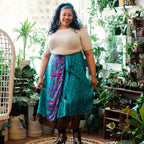 The Original Sari Wrap Skirt by Darn Good Yarn