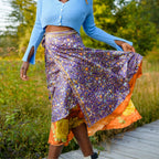 The Original Sari Wrap Skirt by Darn Good Yarn