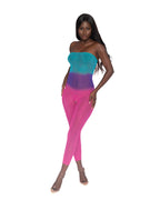Dreamgirl Seamless Mesh Versatile Two-Way Bodystocking Garment by Dreamgirl
