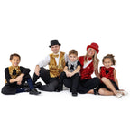 Sequin Vest with Bowtie - Adults by Dress Up America
