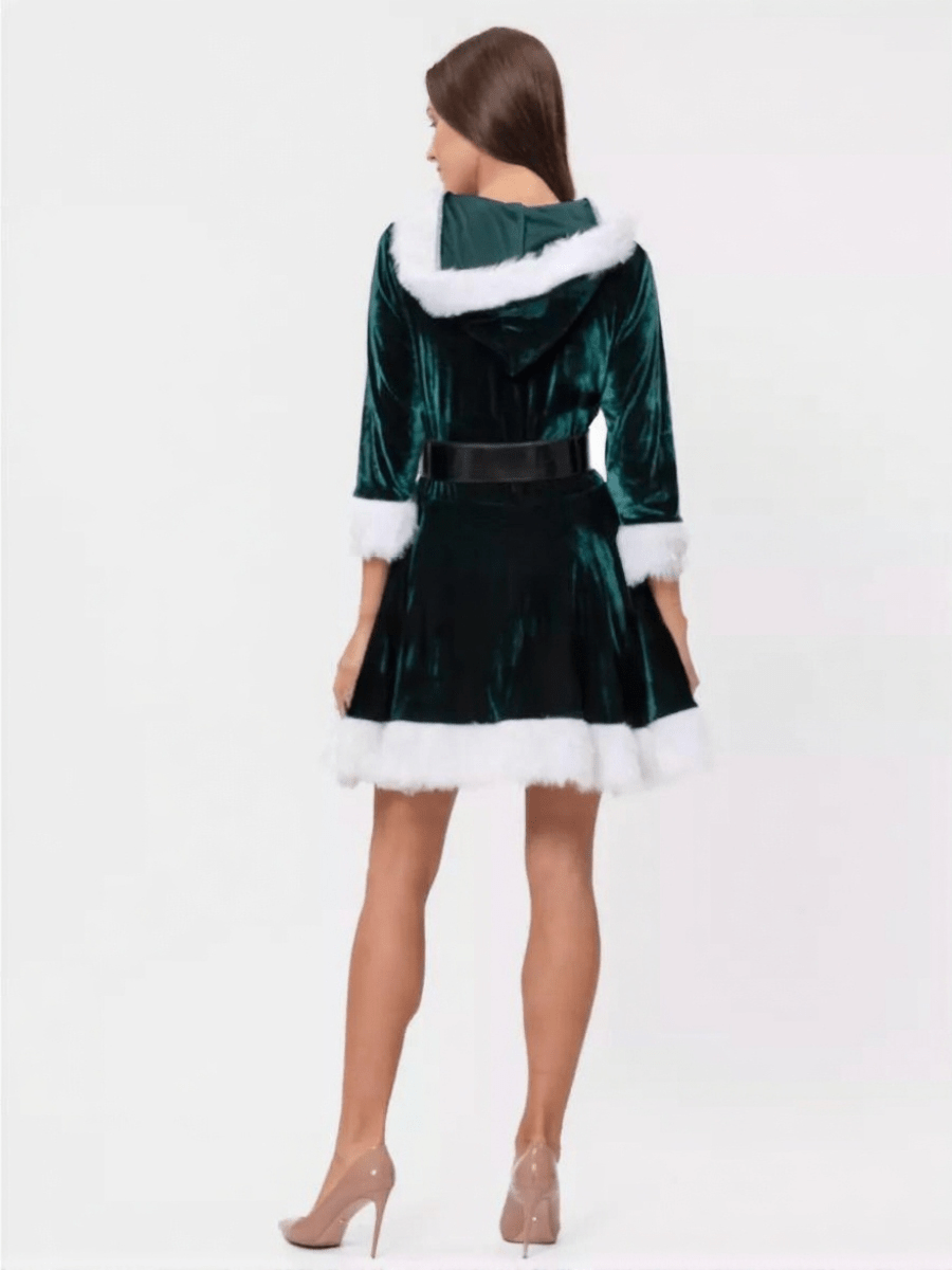 Shanta Christmas Dress: Festive Holiday Style by Celidior