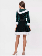 Shanta Christmas Dress: Festive Holiday Style by Celidior