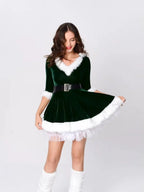 Shanta Christmas Dress: Festive Holiday Style by Celidior
