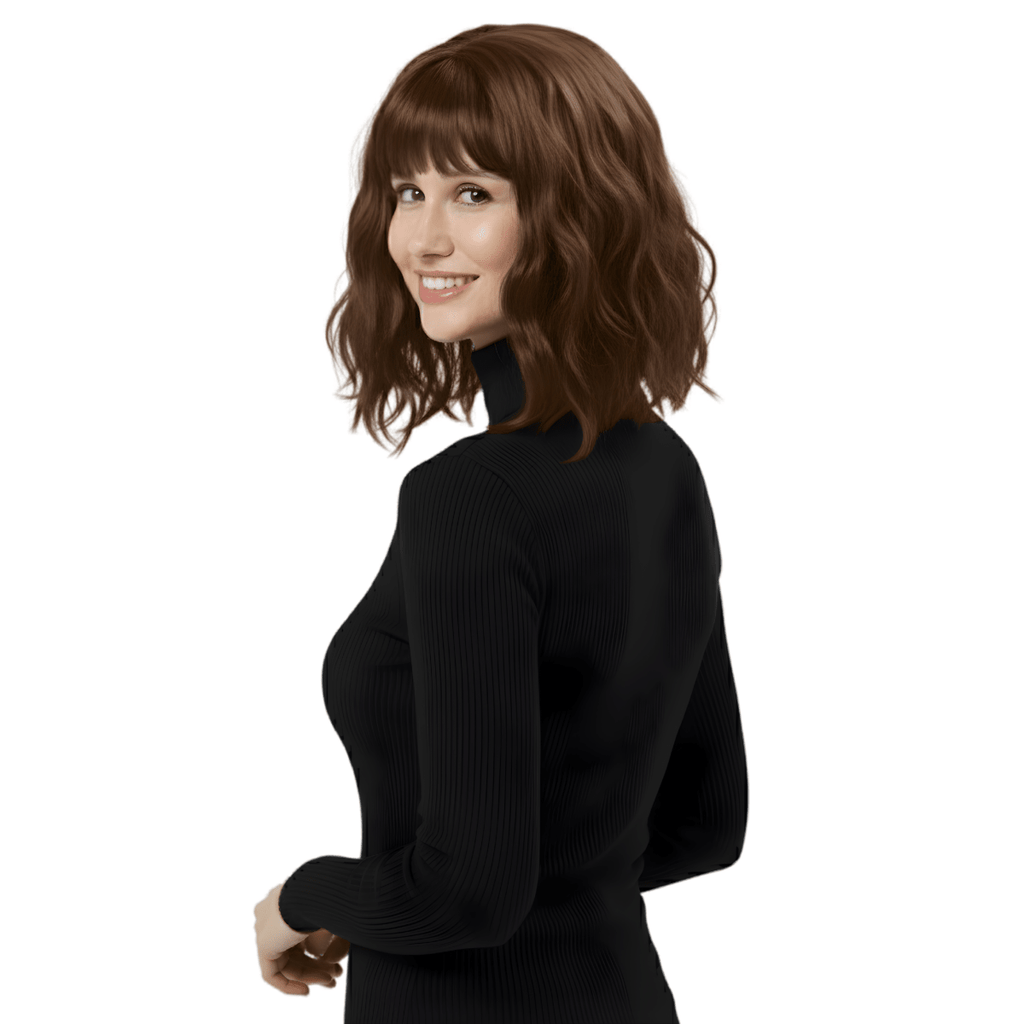 Short Wavy Bob Wig by Dress Up America