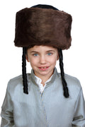 Shtreimel Hat - Kids and Teens - 5" by Dress Up America