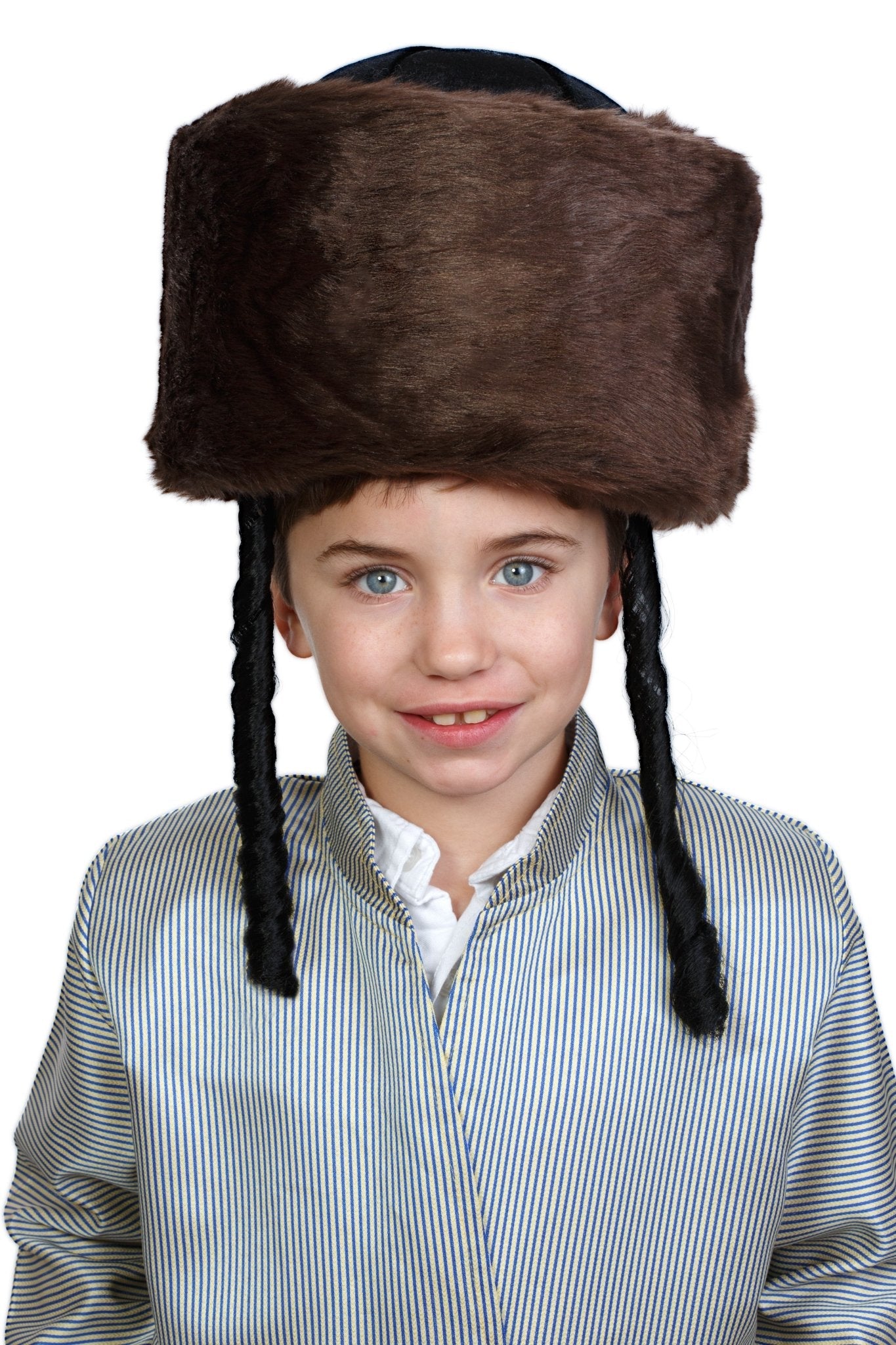 Shtreimel Hat - Kids and Teens - 5" by Dress Up America