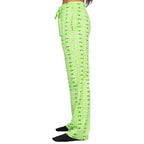 Star Wars Baby Yoda and Frogs Pajamas Green Lounge Pants by TVStoreOnline