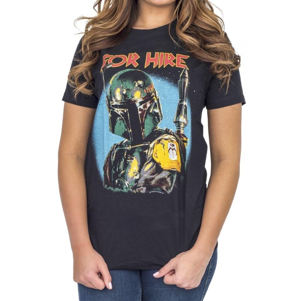 Star Wars Boba Fett For Hire T-Shirt by TVStoreOnline