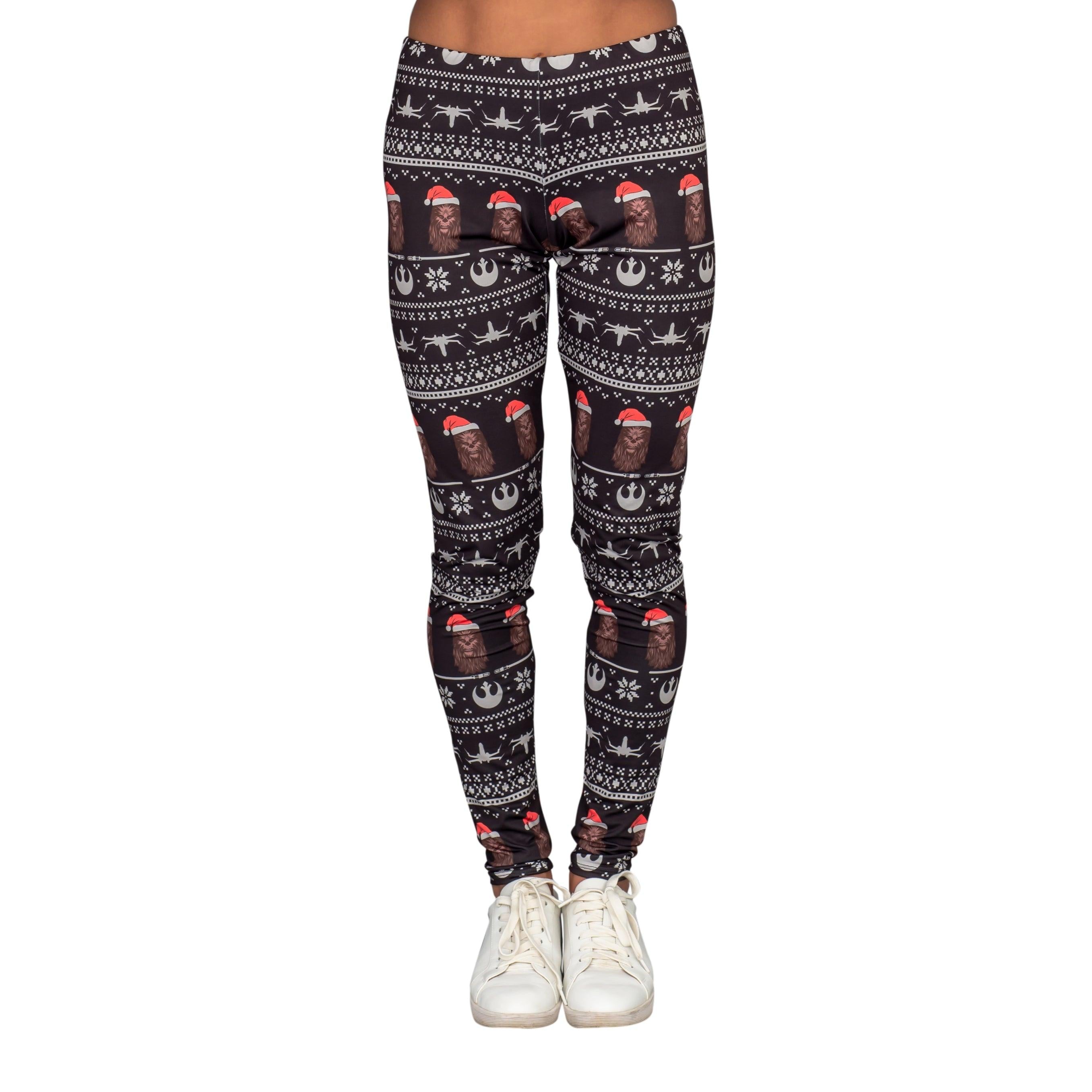 Star Wars Chewbacca Santa Hat Women's Leggings by TVStoreOnline