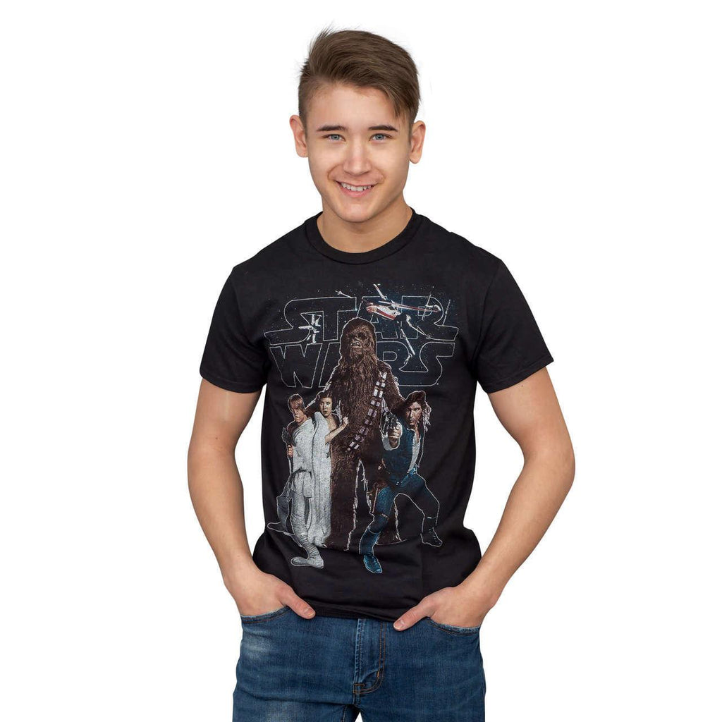 Star Wars Chewie and The Gang T-shirt by TVStoreOnline