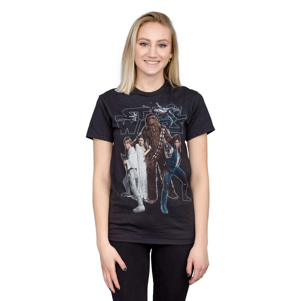 Star Wars Chewie and The Gang T-shirt by TVStoreOnline