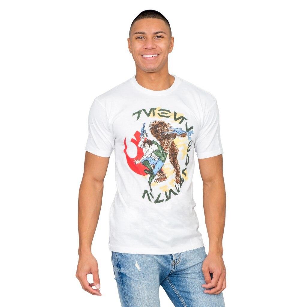 Star Wars Japan Chewey Chewbacca Fighting T-Shirt by TVStoreOnline
