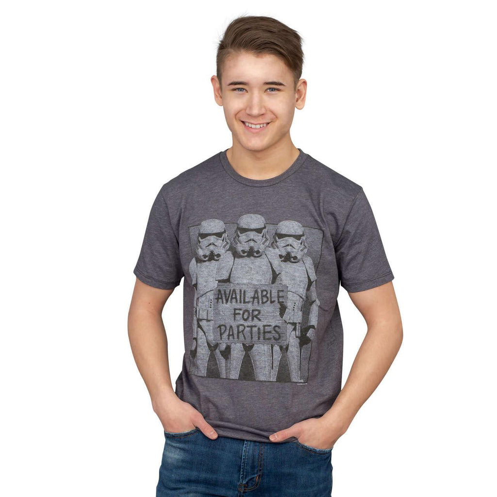 Star Wars Stormtroopers Available for Parties Vintage Inspired T-Shirt by TVStoreOnline