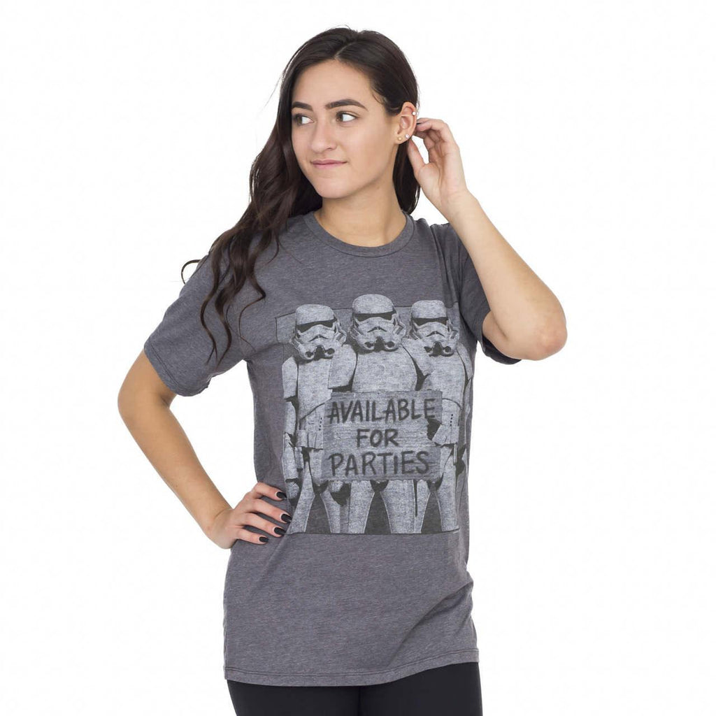 Star Wars Stormtroopers Available for Parties Vintage Inspired T-Shirt by TVStoreOnline