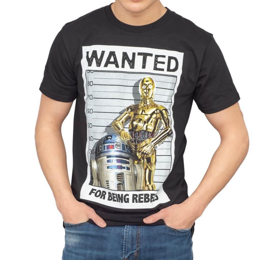 Star Wars Wanted For Being Rebels T-Shirt Tee by TVStoreOnline