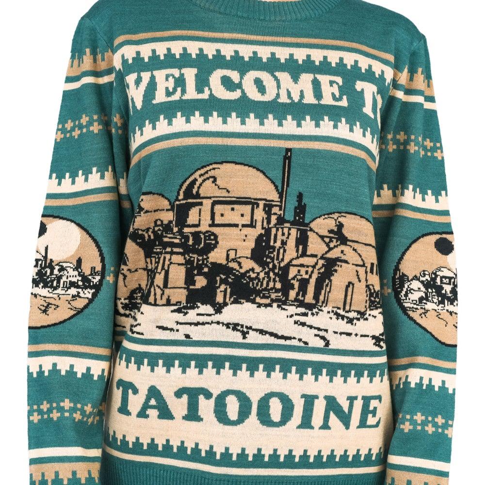 Star Wars Welcome to Tatooine Adult Unisex Ugly Christmas Sweater by TVStoreOnline