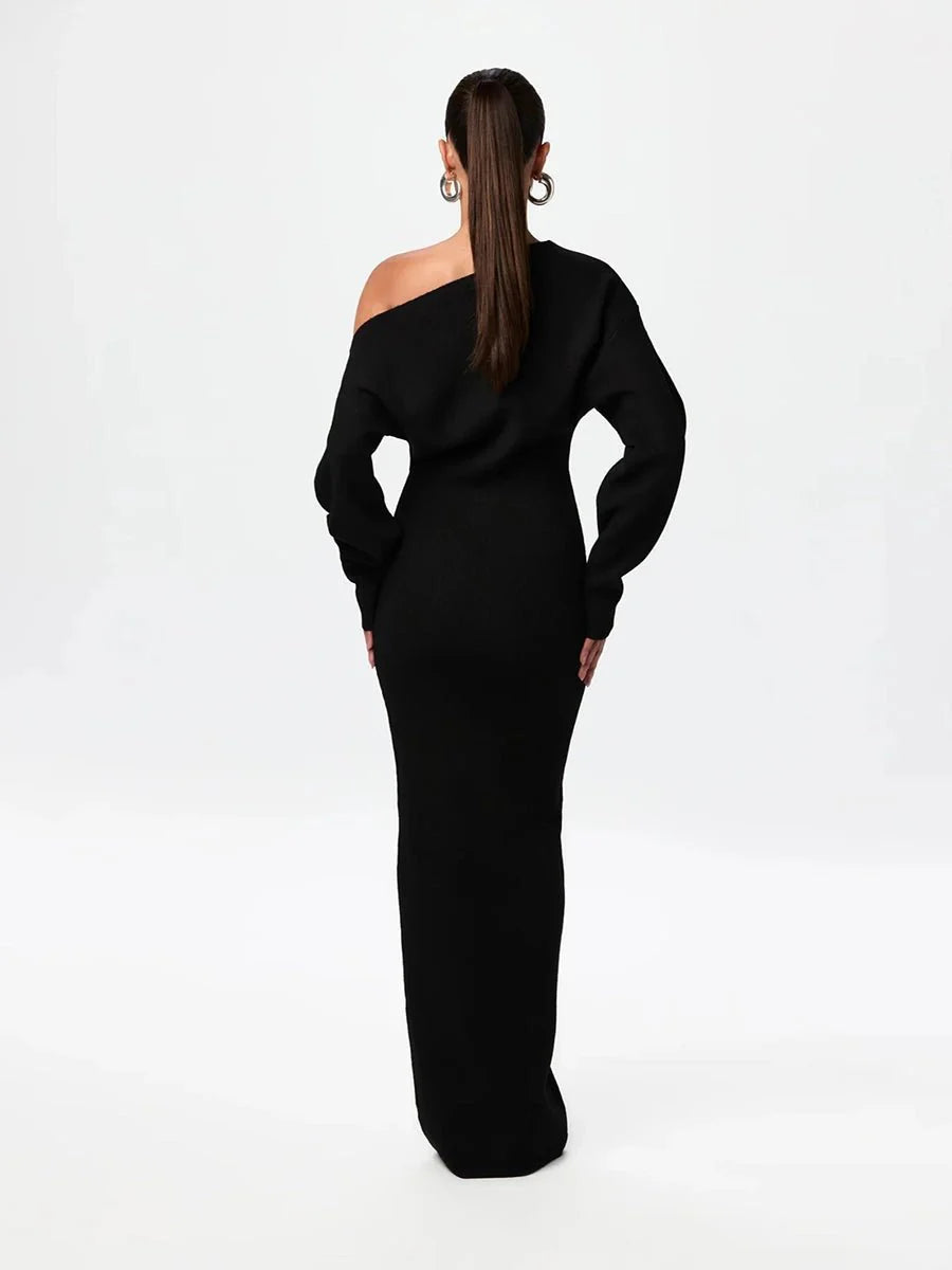 Stella Knitted Evening Dress: Knitted Elegance by Celidior