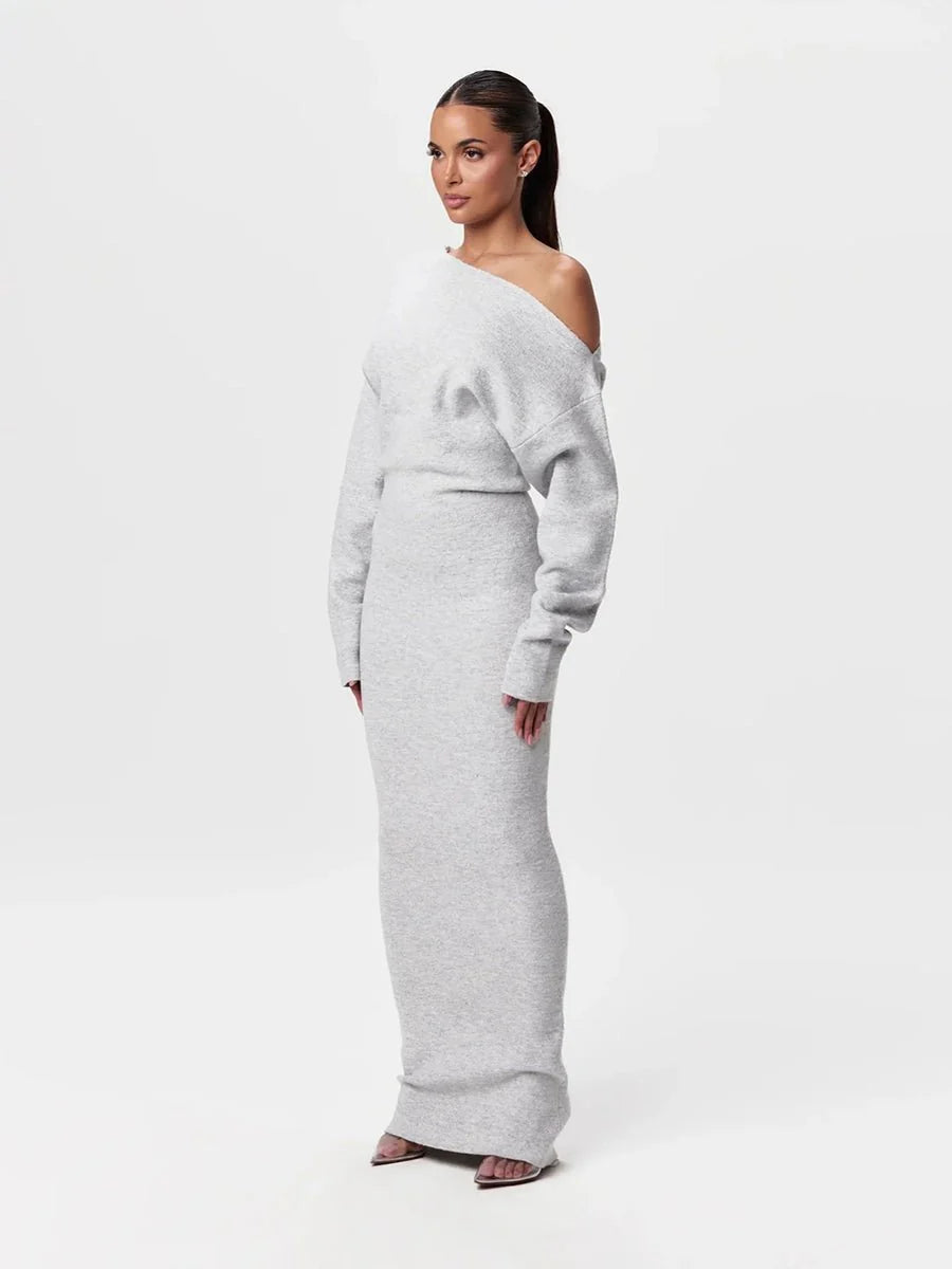 Stella Knitted Evening Dress: Knitted Elegance by Celidior
