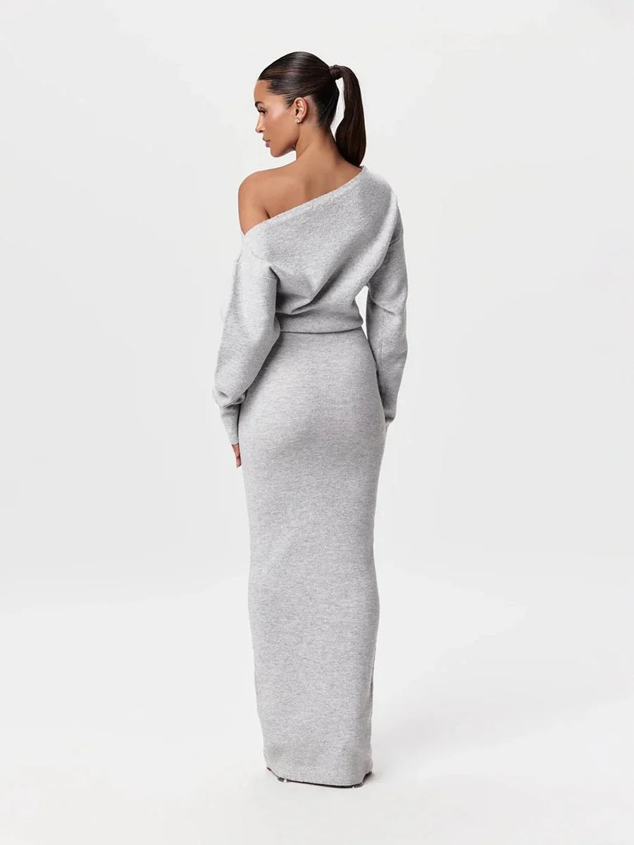 Stella Knitted Evening Dress: Knitted Elegance by Celidior