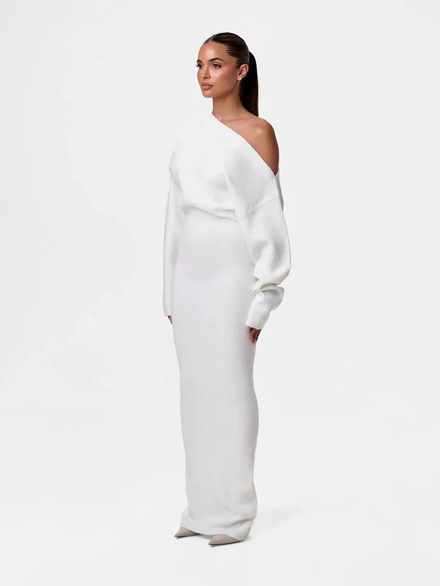 Stella Knitted Evening Dress: Knitted Elegance by Celidior