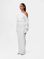 Stella Knitted Evening Dress: Knitted Elegance by Celidior