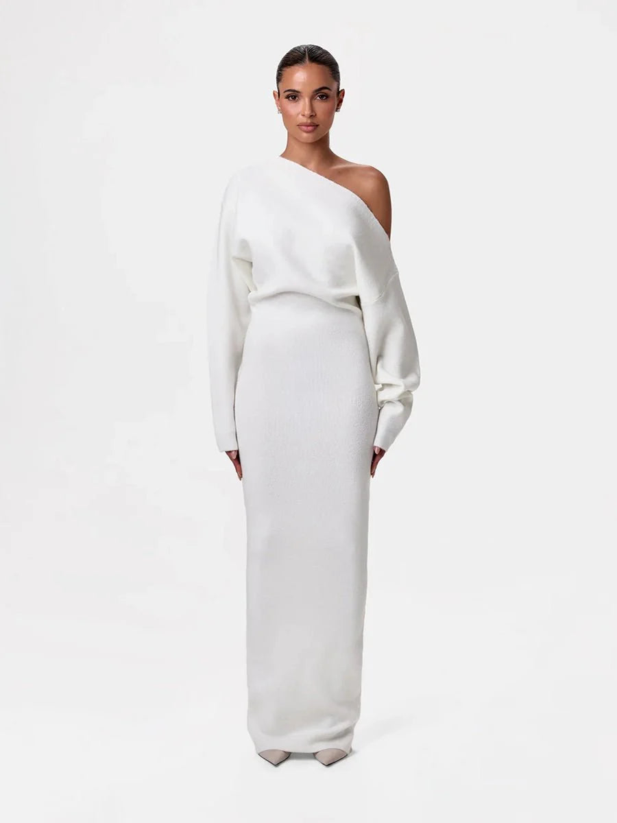 Stella Knitted Evening Dress: Knitted Elegance by Celidior