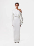 Stella Knitted Evening Dress: Knitted Elegance by Celidior
