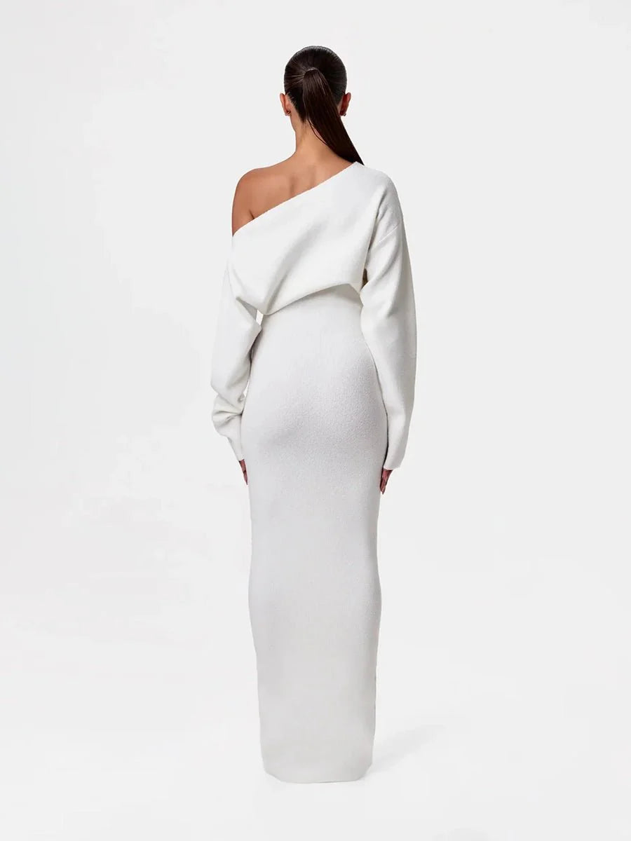 Stella Knitted Evening Dress: Knitted Elegance by Celidior
