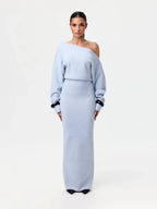 Stella Knitted Evening Dress: Knitted Elegance by Celidior
