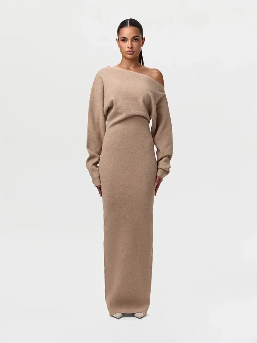 Stella Knitted Evening Dress: Knitted Elegance by Celidior