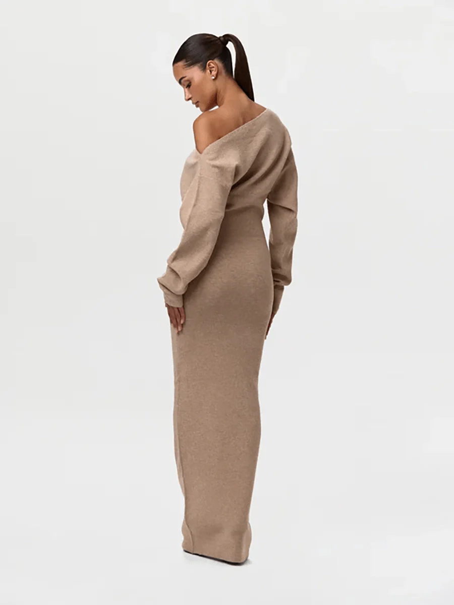 Stella Knitted Evening Dress: Knitted Elegance by Celidior