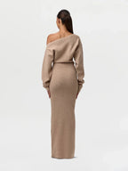 Stella Knitted Evening Dress: Knitted Elegance by Celidior