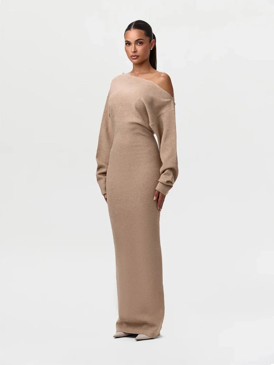 Stella Knitted Evening Dress: Knitted Elegance by Celidior