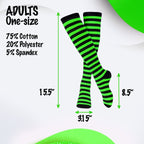 Striped Cotton Socks for Adults by Dress Up America