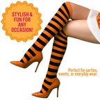 Striped Cotton Socks for Adults by Dress Up America