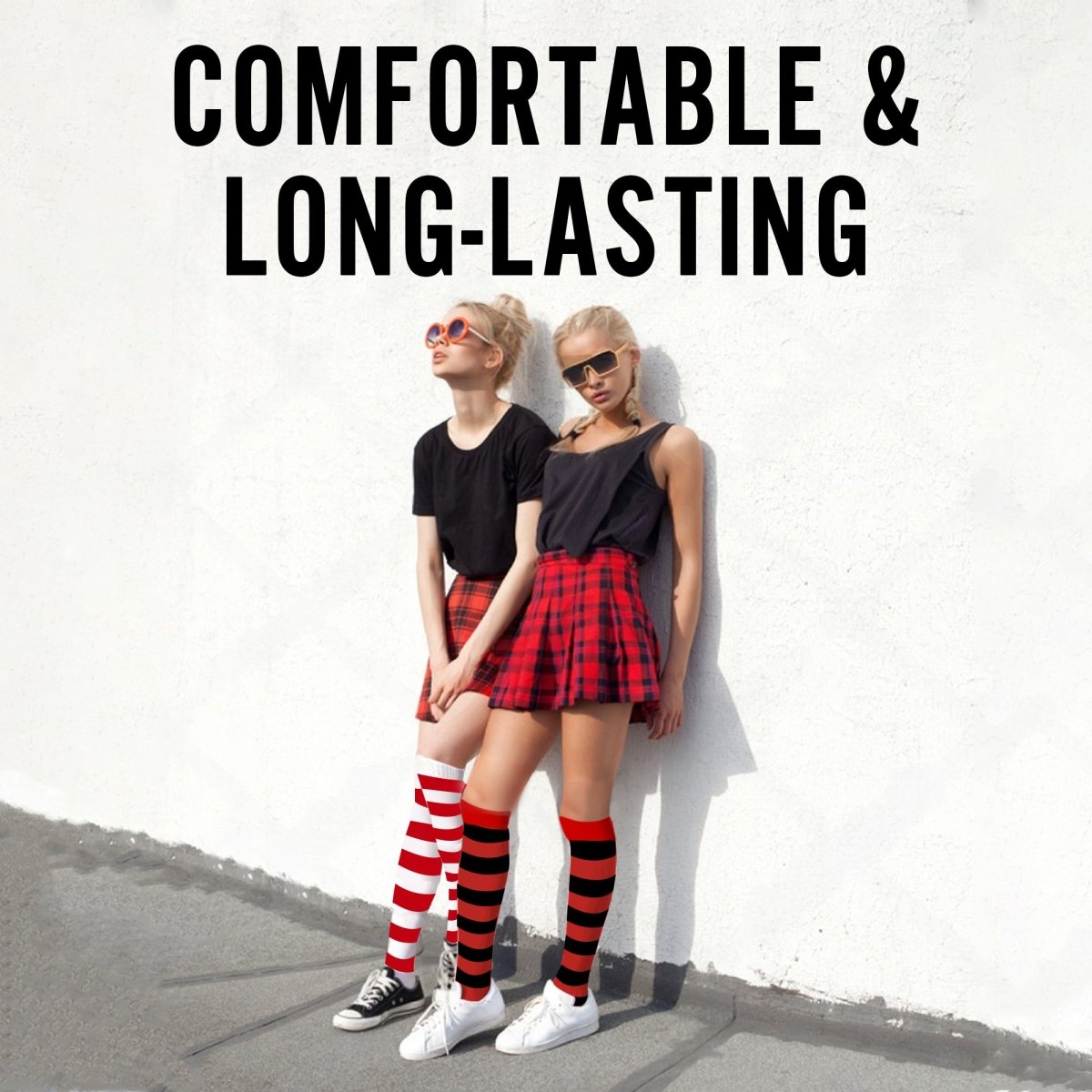 Striped Cotton Socks for Adults by Dress Up America