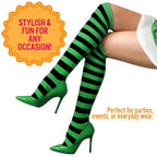 Striped Cotton Socks for Adults by Dress Up America