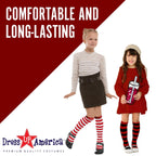 Striped Cotton Socks for Kids by Dress Up America