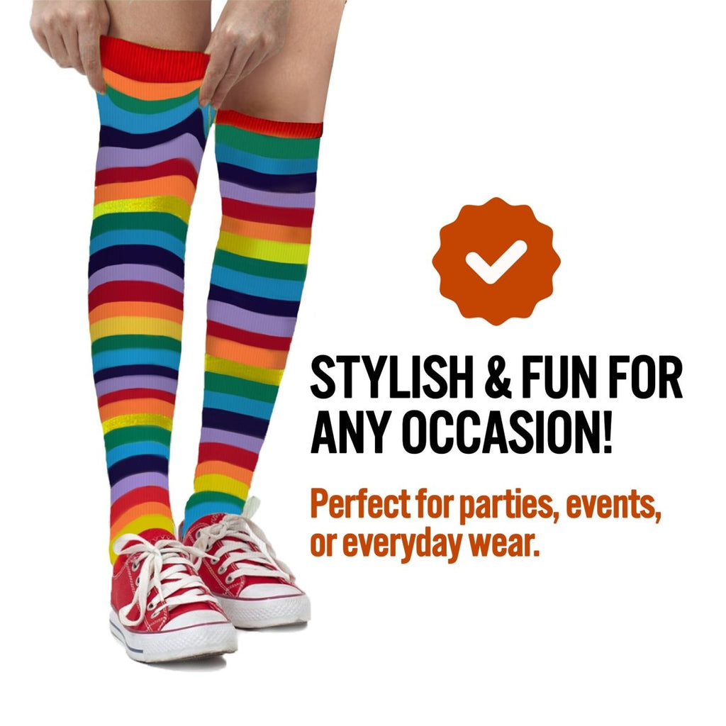 Striped Cotton Socks for Kids by Dress Up America