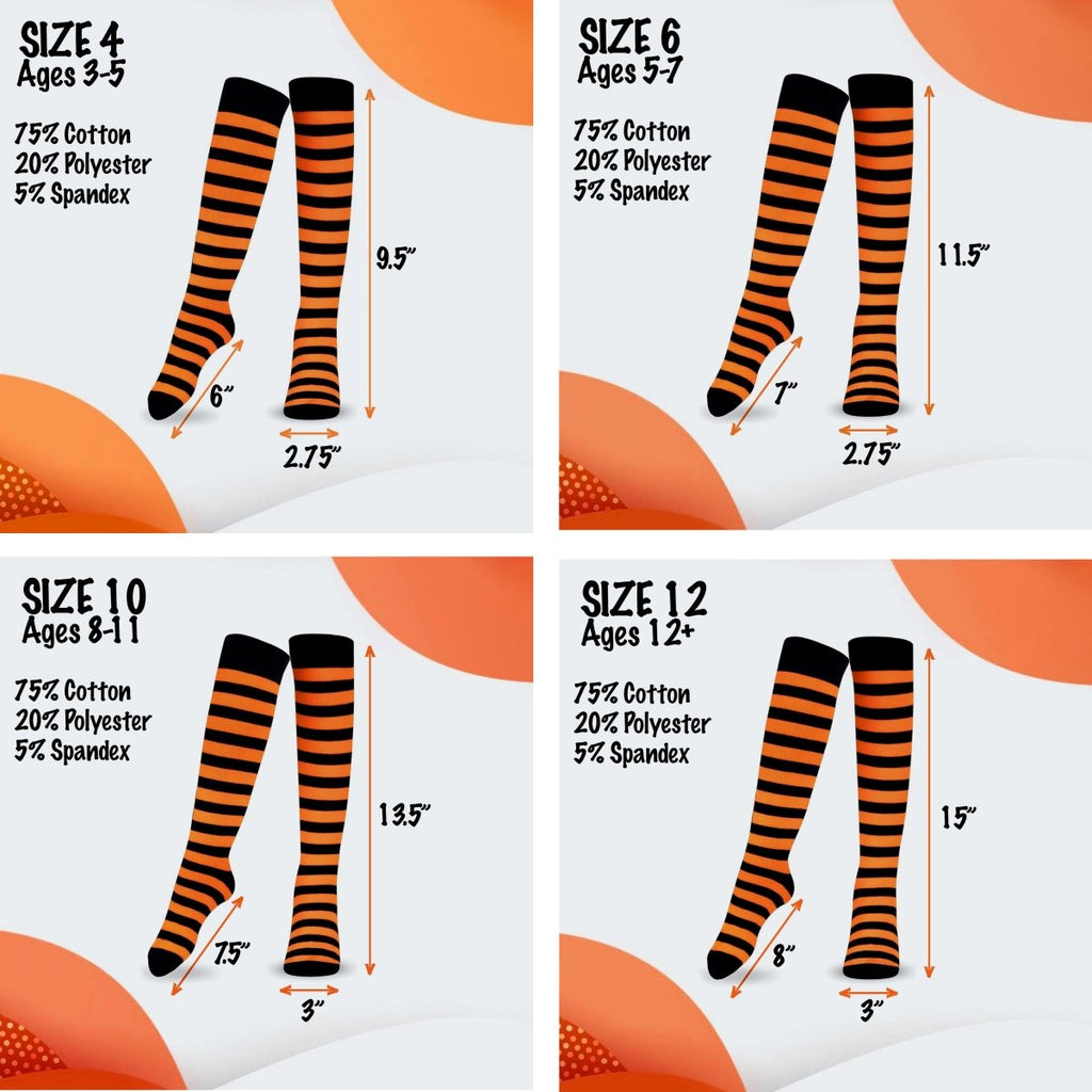 Striped Cotton Socks for Kids by Dress Up America