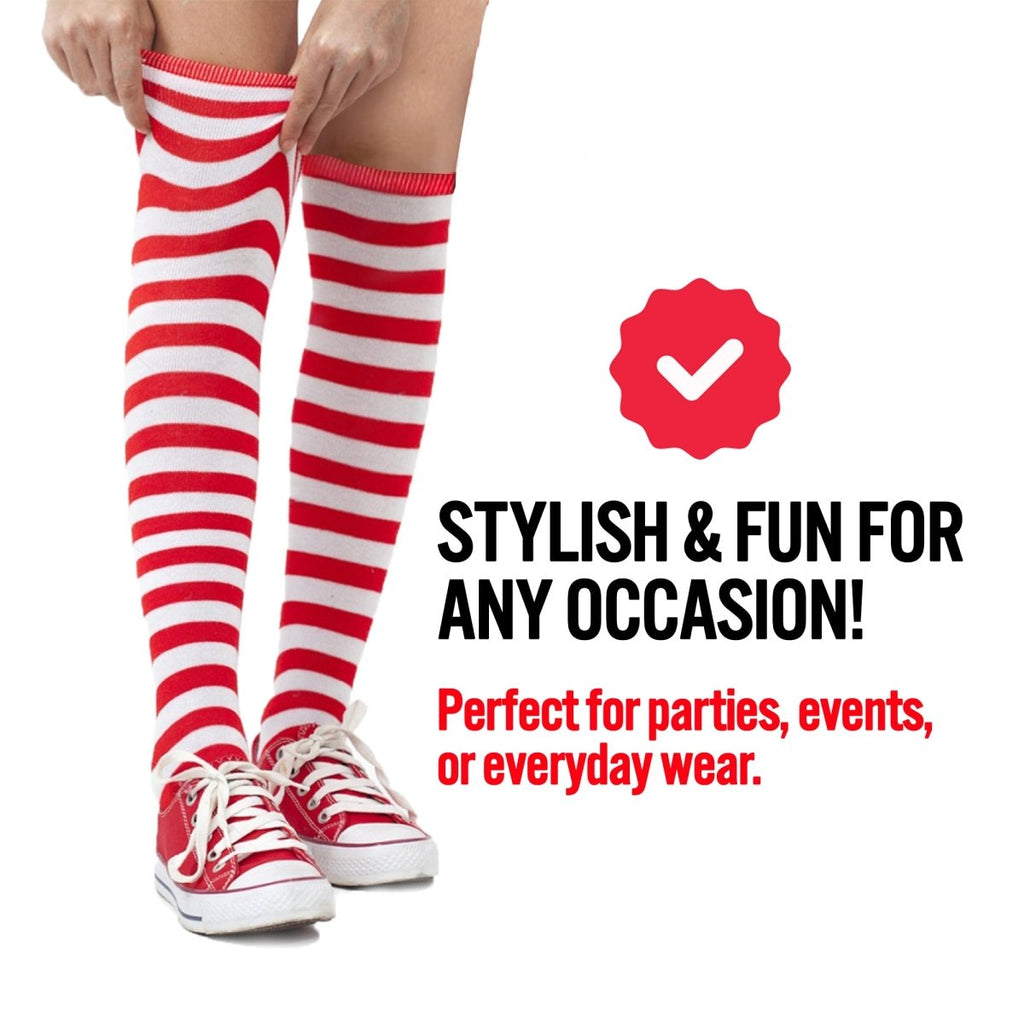 Striped Cotton Socks for Kids by Dress Up America