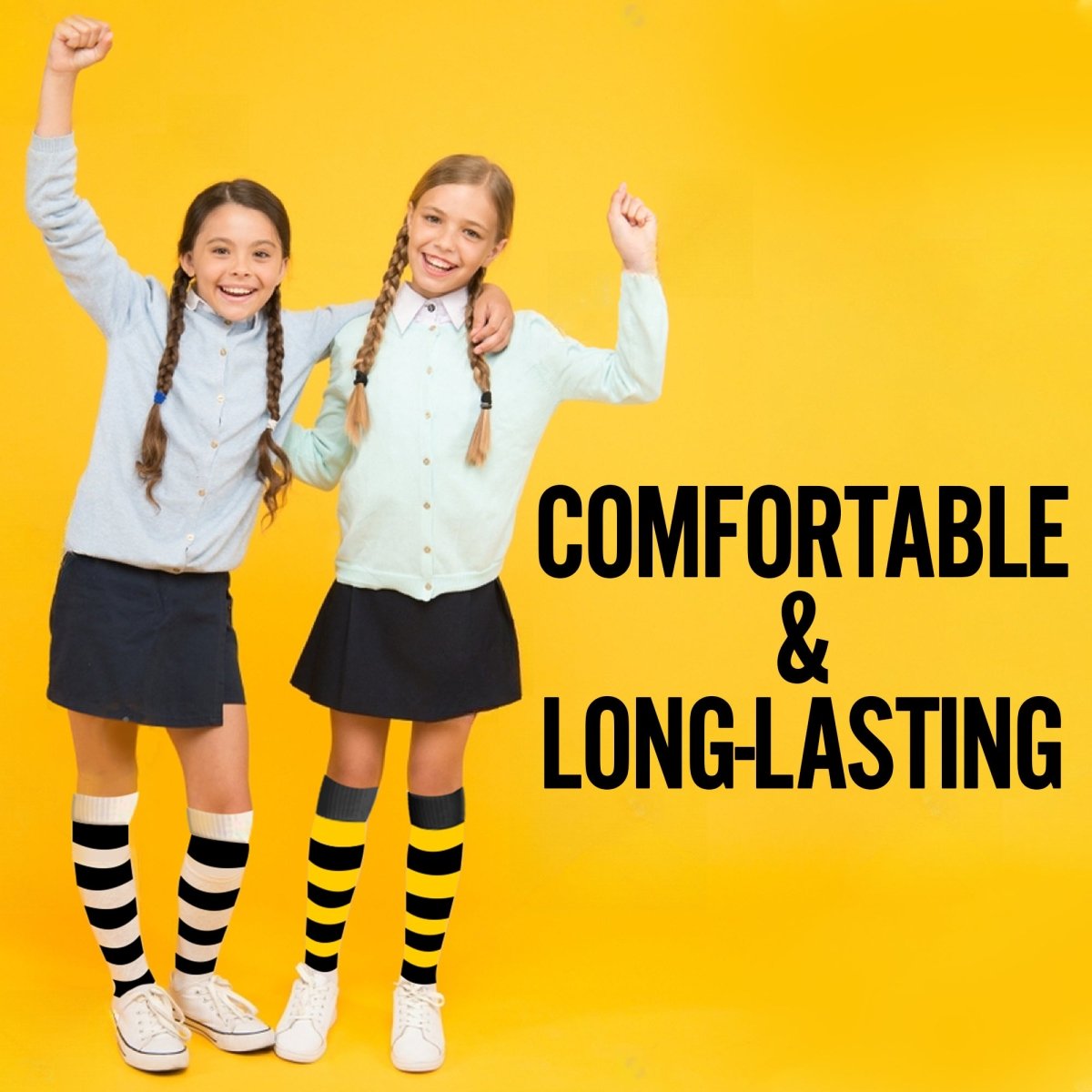 Striped Cotton Socks for Kids by Dress Up America