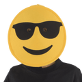 Sunglasses Emoji Mask - Adults by Dress Up America