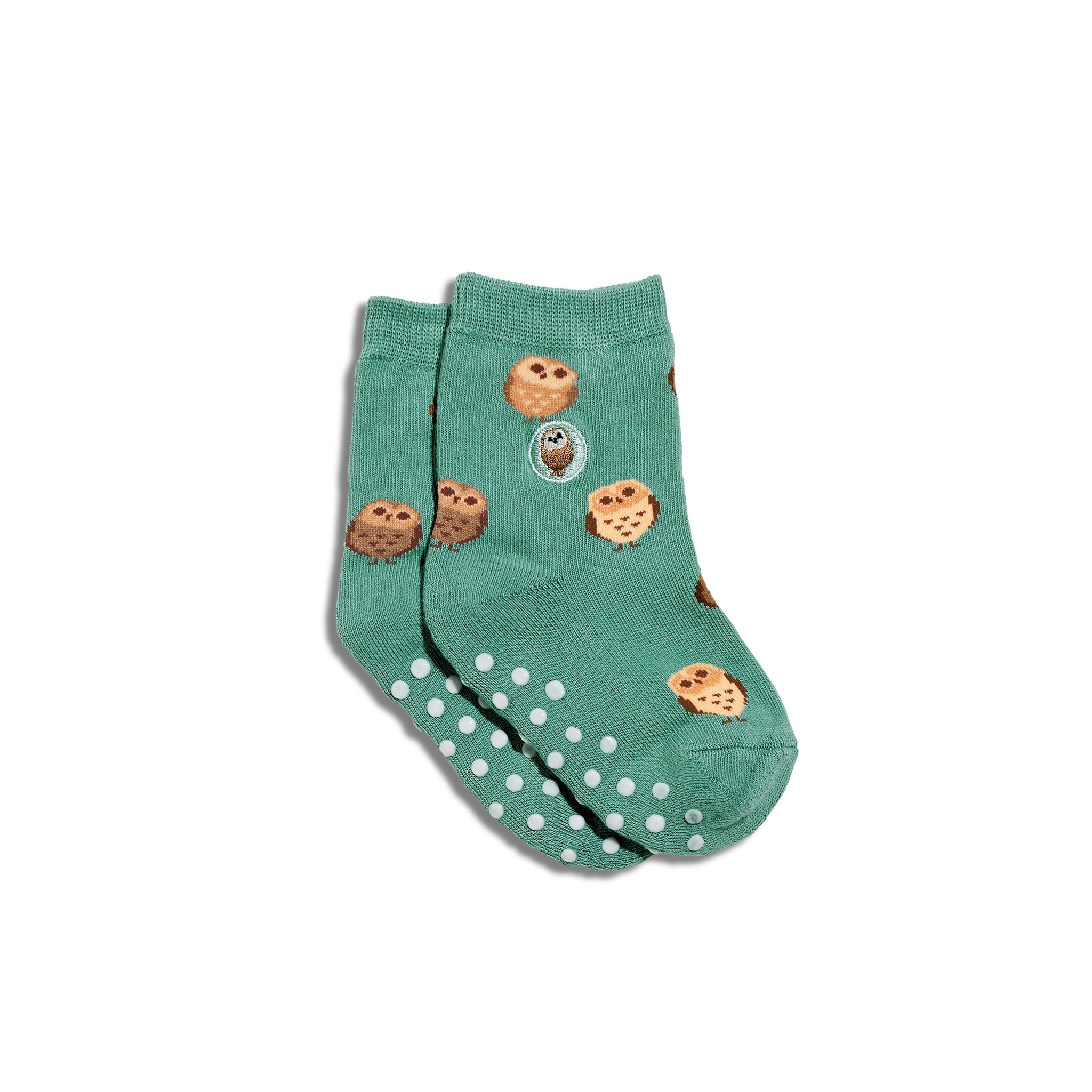 Kids Socks that Protect Owls by Conscious Step