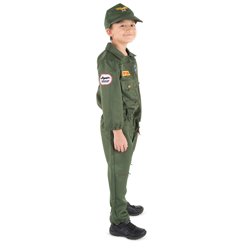 Top Gun Fighter Pilot Costume - Kids by Dress Up America